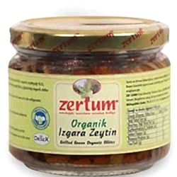 Zertum Organik Izgara Yeşil Zeytin 265g