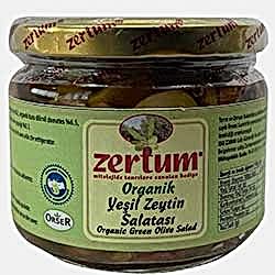 Zertum Organik Yeşil Zeytin Salatası 290g