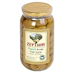 Zertum Organik Yeşil Zeytin  Kırma  1000g
